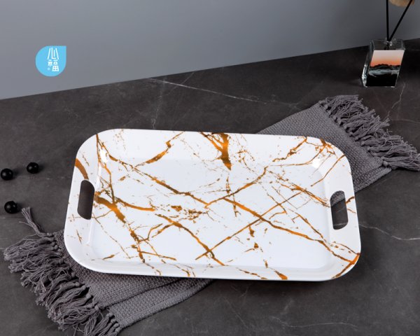 波(bo)斯圓角托盤 / 2656